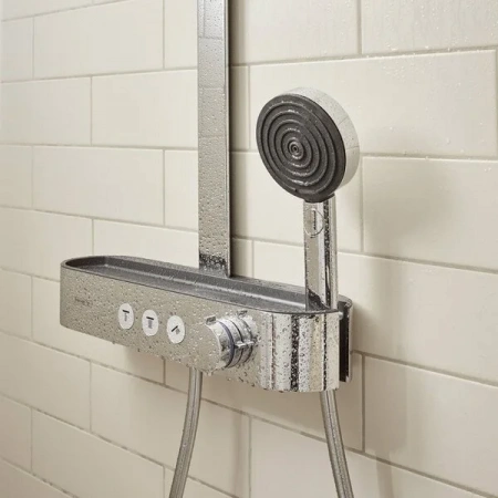 Фото душевая стойка hansgrohe pulsify 24240000