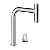 Фото смеситель для кухонной мойки hansgrohe metris select 73825000