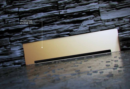 Фото трап линейный с решеткой pestan confluo premium wall 33 см 13100061