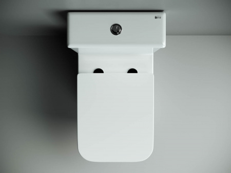 Фото унитаз-компакт, безободковый без бачка ceramicanova cubic cn1803-b