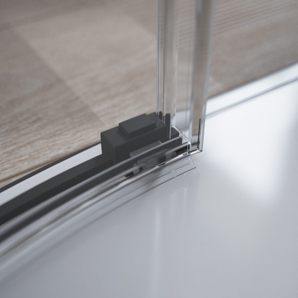 Фото шторка radaway idea black pn dwd 140 см 10004140-54-01