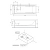 Фото акриловая ванна am.pm gem 150x70 см w90a-150-070w-a1