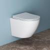 Фото унитаз подвесной belbagno uno 48 см с сиденьем bb3105chr/sc