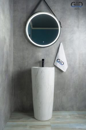 Фото раковина напольная gid nb131wgs 40 см