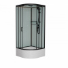 Душевая кабина Frank F400/2 Black  100x100 см 149009