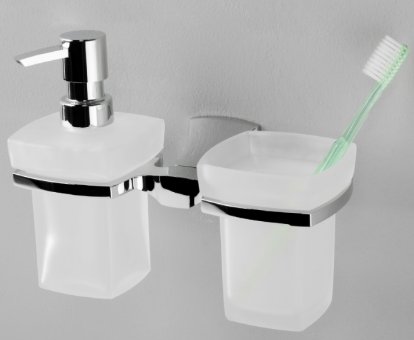 Фото держатель дозатора и стакана wasserkraft wern k-2589