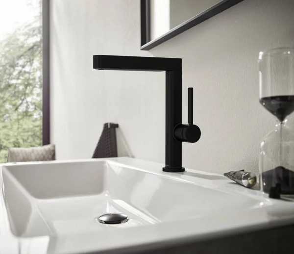 Фото смеситель для раковины hansgrohe finoris 76063670