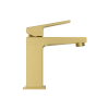 Фото смесители для раковины vitra minimax square a4372025exp цвет золото