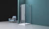 Душевое ограждение BelBagno KRAFT-A-22-80-C-Cr 80x80 см