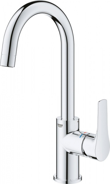 Фото смеситель для раковины grohe eurosmart 23537003