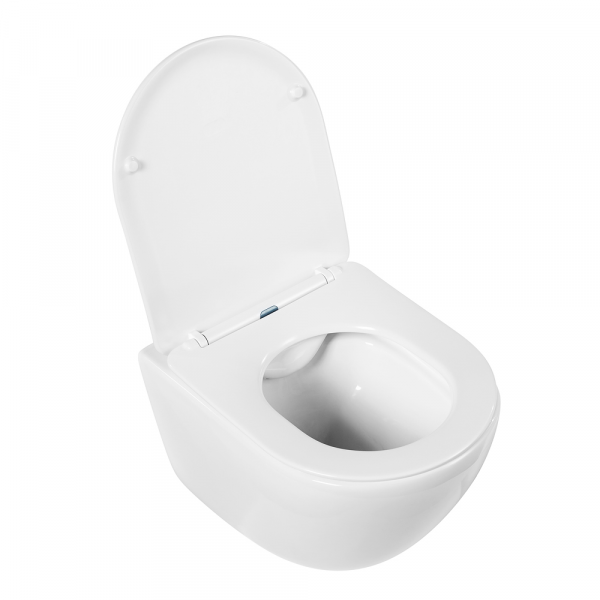 Фото унитаз подвесной belbagno amanda bb051chr (с сиденьем)