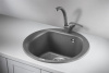 Кухонная мойка Granula 50 см 5101, ГРАФИТ
