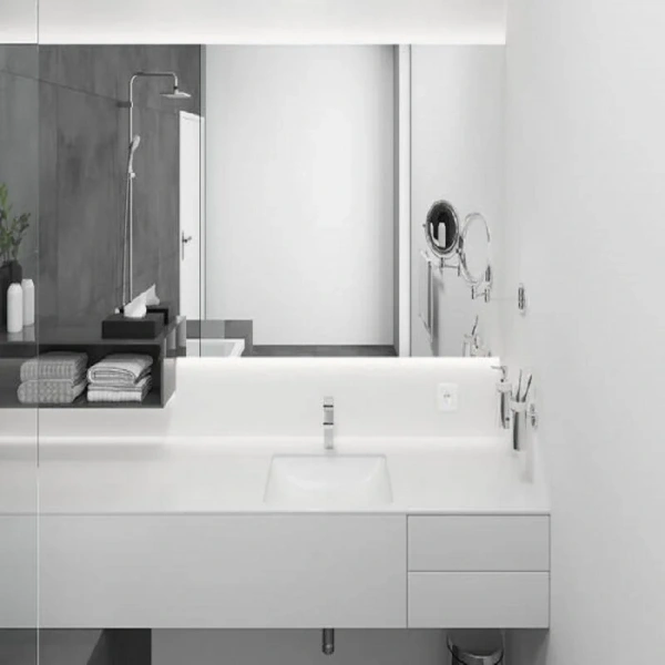 Фото смеситель для раковины hansgrohe vernis shape 71568000