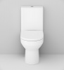 Фото унитаз-компакт безободковый с сиденьем am.pm spirit v2.0 c708600sc