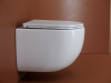 Фото унитаз подвесной, безободковый ceramicanova up cn4007