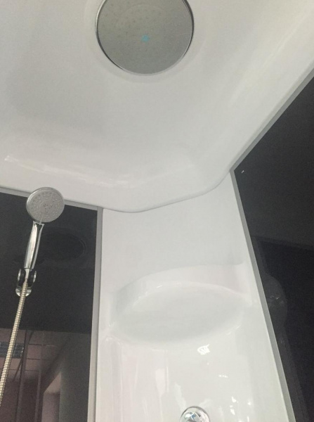 Фото душевая кабина royal bath нр rb80hp7-bt-ch 80x80 см