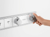 Фото встраиваемый термостатический смеситель для душа hansgrohe rainselect 15357600