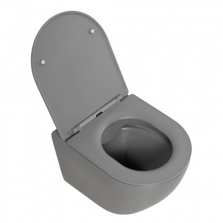 Фото унитаз подвесной belbagno colorato bb062chr-gr