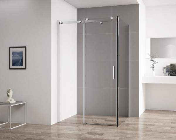 Фото душевое ограждение cezares stylus-soft-ah-1-130/90-c-cr 130x90 см