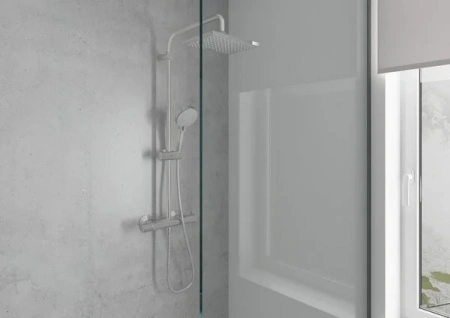 Фото душевая стойка hansgrohe vernis shape 26286000
