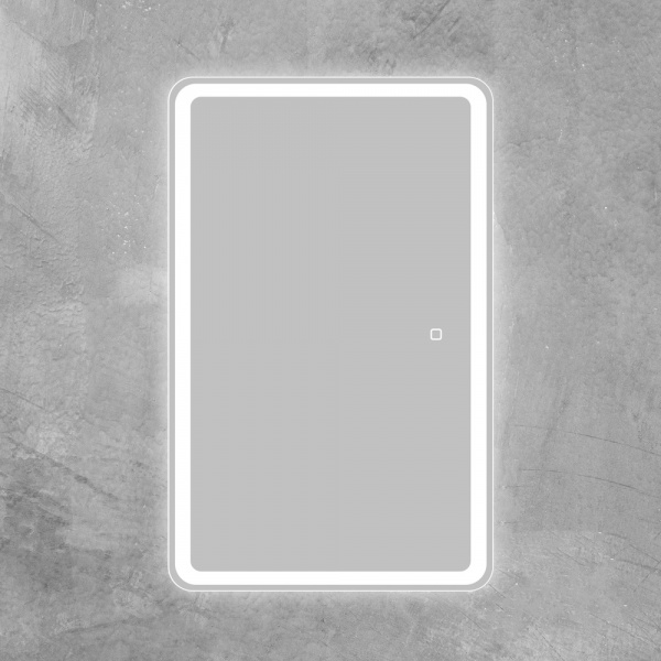 Фото зеркальный шкаф belbagno marino 50 см spc-mar-500/800-1a-led-tch
