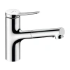Фото смеситель для кухонной мойки hansgrohe zesis 74810000