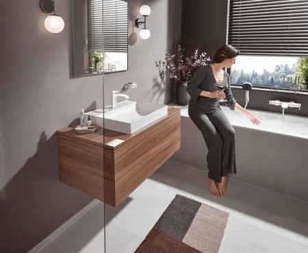 Фото смеситель для раковины hansgrohe vivenis 75022700