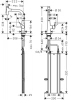 Фото смеситель для кухонной мойки hansgrohe metris select 73817800