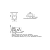 Фото унитаз подвесной безободковый vitra metropole rim-ex 7672b003-0075