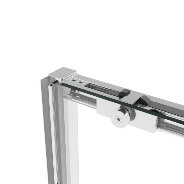 Фото душевая дверь vincea slim soft 100 см vds-1ss100cl