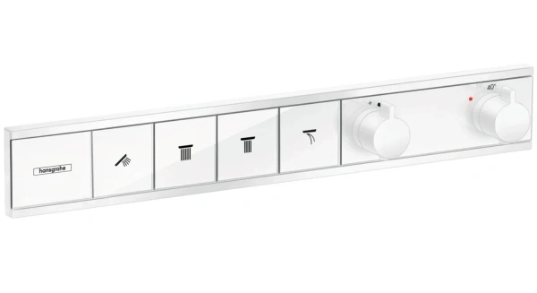 Фото термостатический смеситель для душа hansgrohe rainselect 15382700
