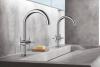 Фото смеситель для раковины grohe atrio new 21019003, цвет: хром