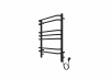 Фото электрический полотенцесушитель акватек пандора 50x70 см aq el rpc0770bl