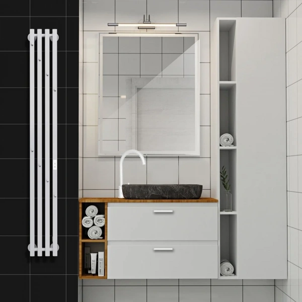 Фото электрический полотенцесушитель indigo  style 4 pro 150/18 lspre150-18wmrt