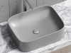 Фото раковина накладная ceramicanova element 50.5 см, цвет: антрацит cn6052mh