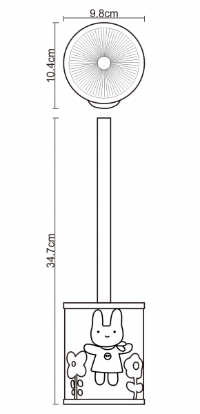 Фото ершик wasserkraft ammer k-6427