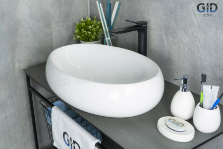 Фото раковина накладная gid n9030a 60 см