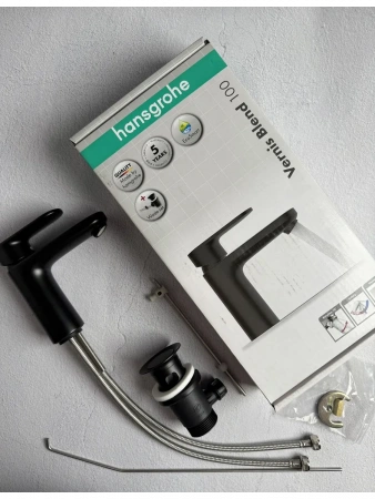 Фото смеситель для раковины hansgrohe vernis blend 71551670