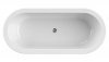 Фото акриловая ванна cezares slim central 180x80 см