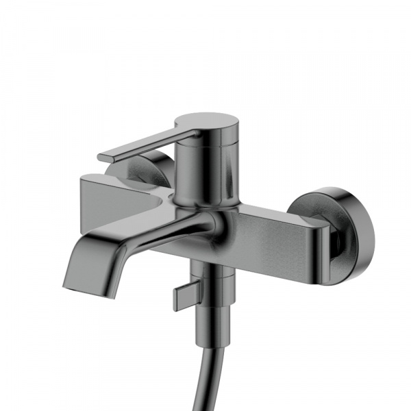 Фото смеситель для ванны aquame asti aqm6412gm, цвет: металл