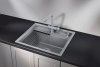 Кухонная мойка Granula 60 см 6003, АЛЮМИНИУМ