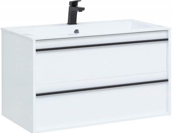 Фото тумба под раковину aquanet lino 90 см 253904