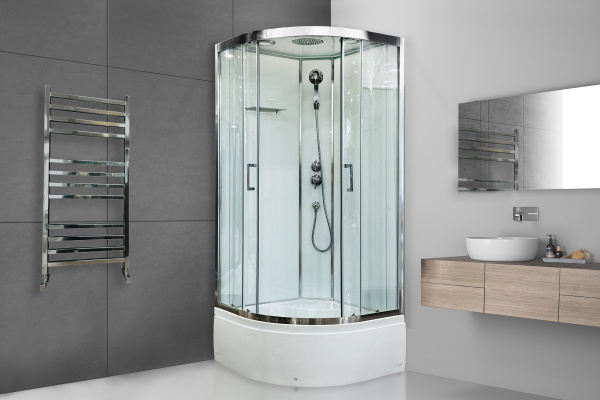 Фото душевая кабина royal bath fato rb 90x90 см rb90ck-t-ch fato