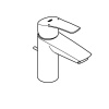Фото смеситель для раковины grohe eurosmart 33265003
