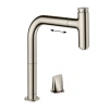 Смеситель для кухонной мойки Hansgrohe Metris Select 73804800