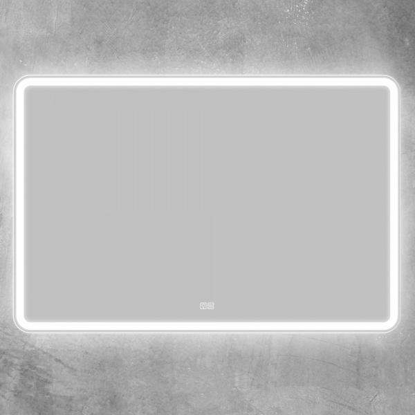 Фото зеркало с подсветкой belbagno marino 120 см spc-mar-1200-800-led-tch-warm