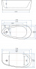 Фото акриловая ванна allen brau priority 2 170x80 см 2.31002.21