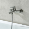 Фото смеситель для ванны акватек ника aq1840bgm,цвет: сталь