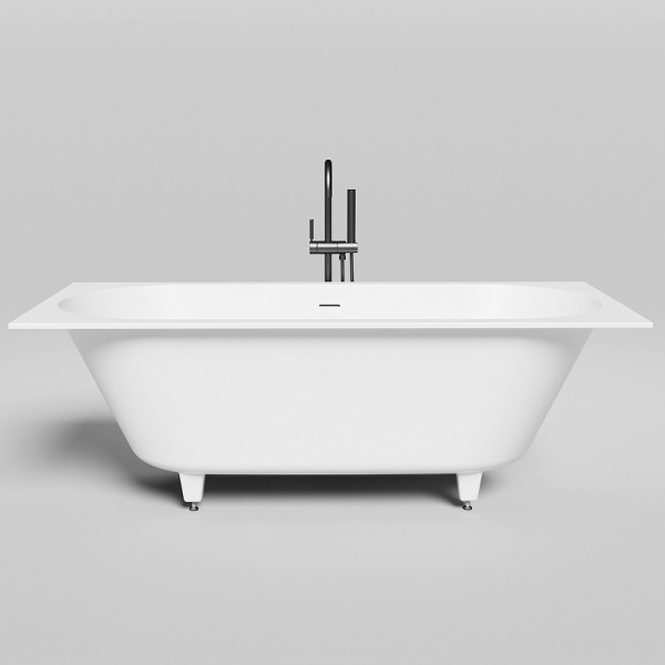 Фото ванна из искусственного камня salini ornella axis kit 190x90 см 103512g глянцевая