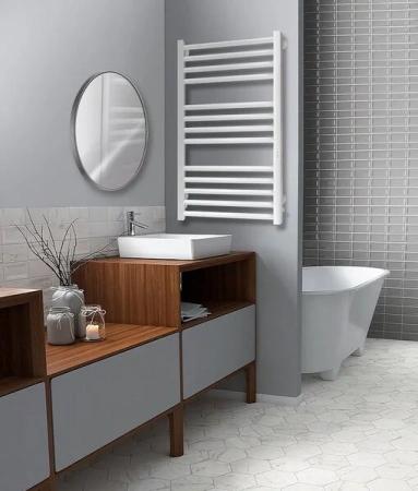 Фото электрический полотенцесушитель indigo attic romb 100/50 lсlatcre100-50wmrt